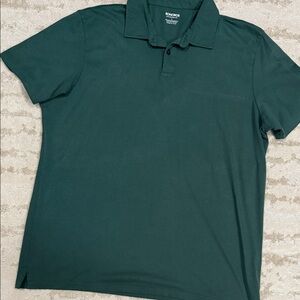 Bonobos Large Standard Fit cotton polo - green